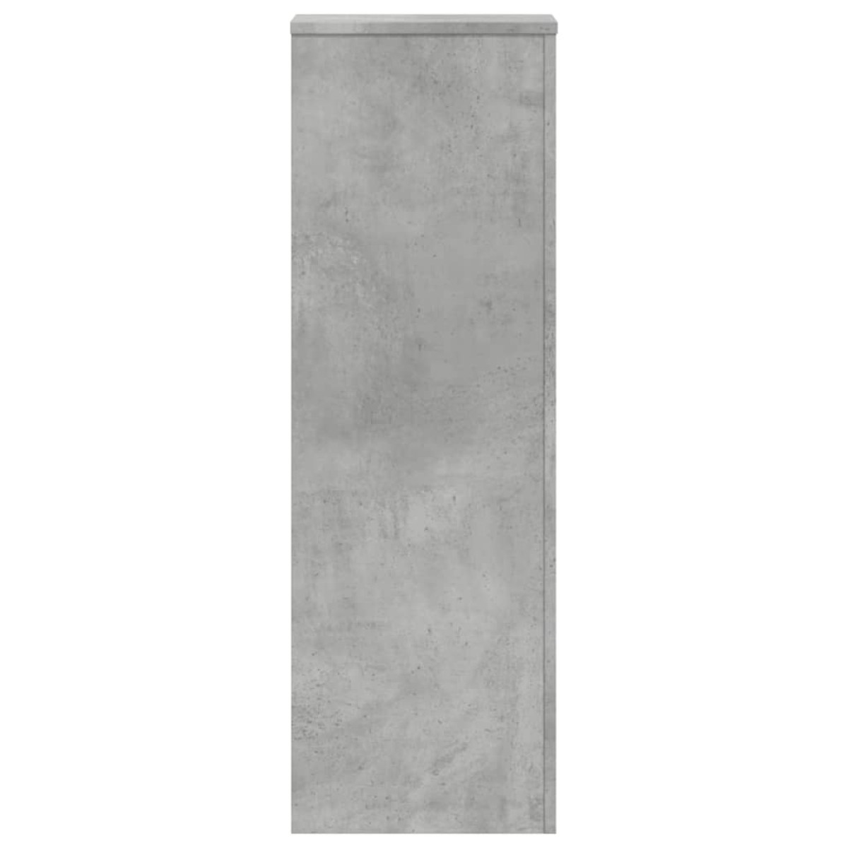 vidaXL Βάσεις Φυτών 2 τεμ. Γκρι Σκυρ. 33x33x100 εκ. Επεξεργασμένο Ξύλο