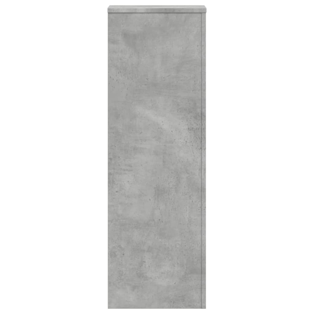 vidaXL Βάσεις Φυτών 2 τεμ. Γκρι Σκυρ. 33x33x100 εκ. Επεξεργασμένο Ξύλο