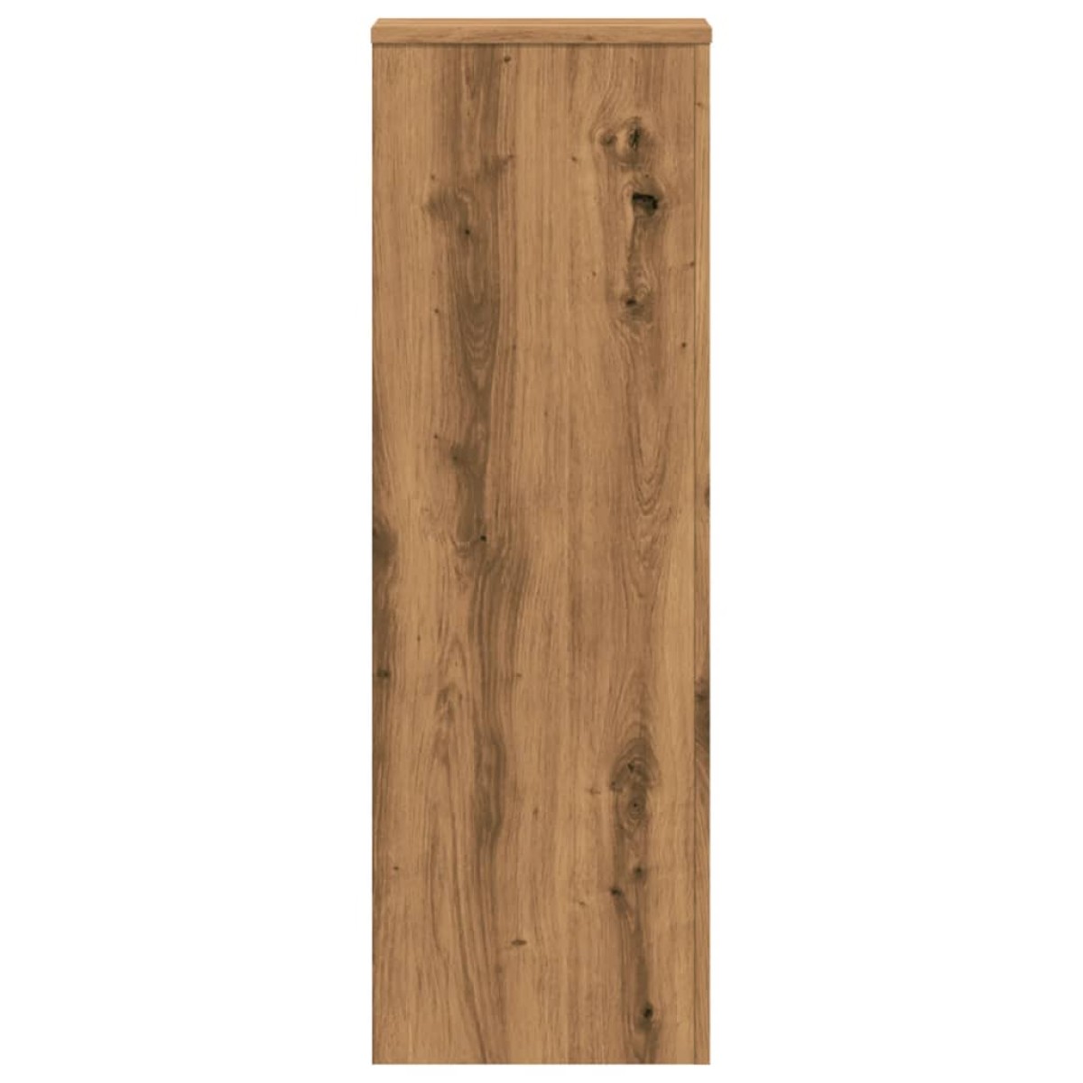 vidaXL Βάσεις Φυτών 2 τεμ. Αρτισιανή Δρυς 33x33x100 εκ. Επεξ. Ξύλο