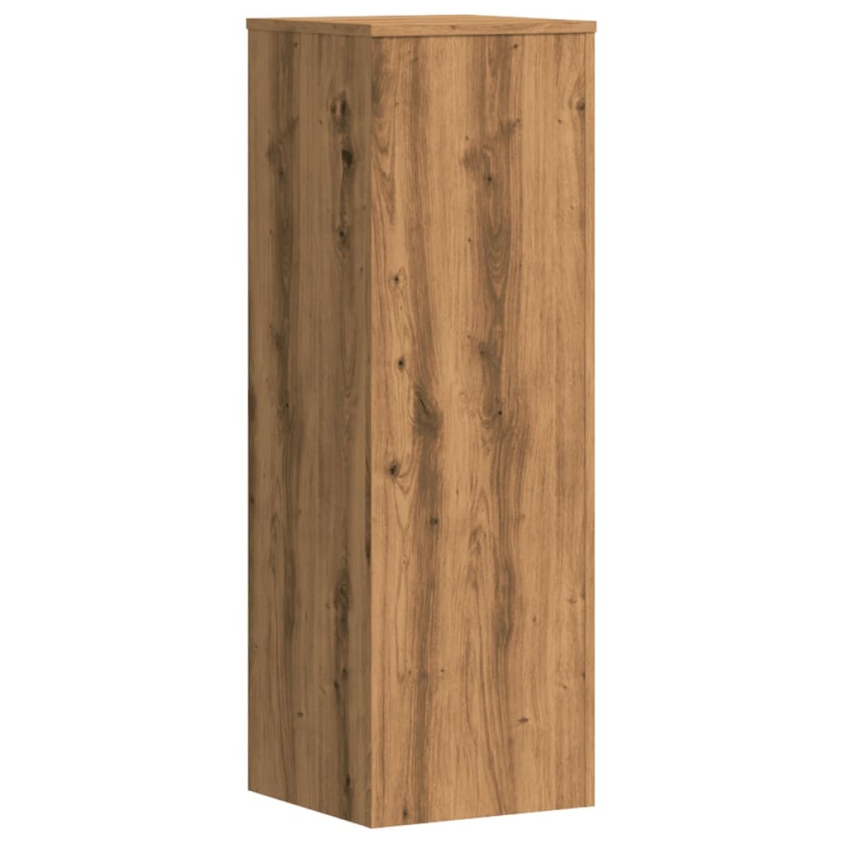 vidaXL Βάσεις Φυτών 2 τεμ. Αρτισιανή Δρυς 33x33x100 εκ. Επεξ. Ξύλο
