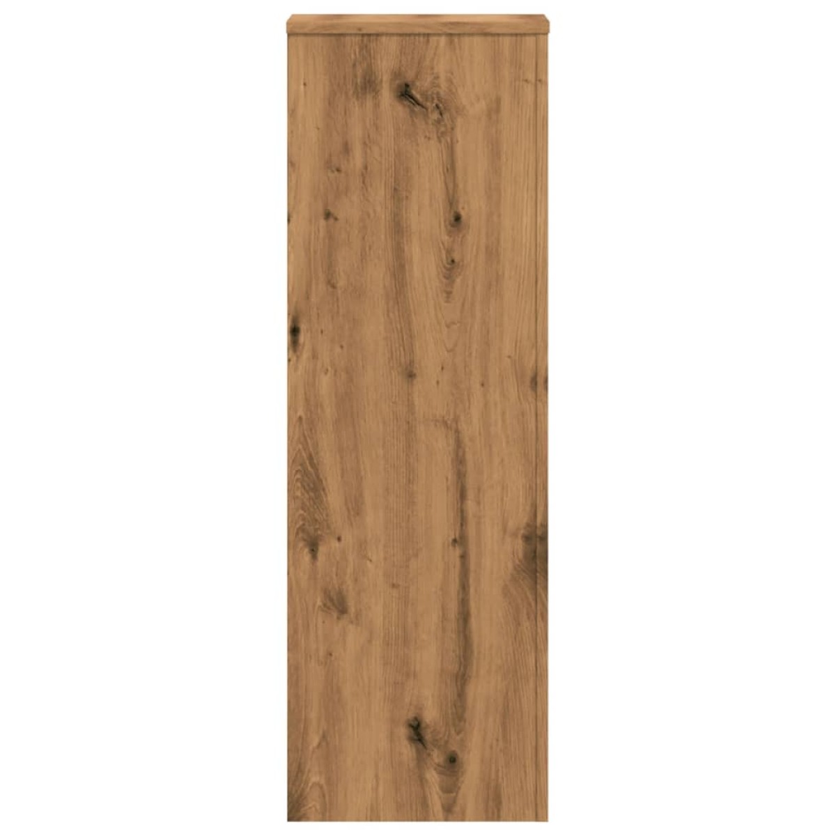 vidaXL Βάσεις Φυτών 2 τεμ. Αρτισιανή Δρυς 33x33x100 εκ. Επεξ. Ξύλο
