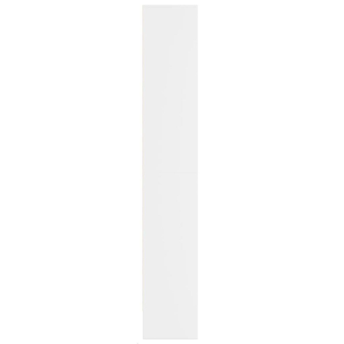 vidaXL Ντουλάπι με LED Λευκό 69x32,5x200 εκ. από Επεξεργασμένο Ξύλο