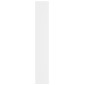 vidaXL Ντουλάπι με LED Λευκό 69x32,5x200 εκ. από Επεξεργασμένο Ξύλο