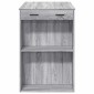 vidaXL Τραπέζι Μπαρ Γκρι Sonoma 102x70x103,5 εκ. Επεξεργ. Ξύλο