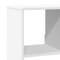 vidaXL Βιβλιοθήκη Λευκή 100x33x156,5 εκ. από Επεξεργασμένο Ξύλο