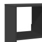 vidaXL Βιβλιοθήκη Μαύρη 100x33x156,5 εκ. από Επεξεργασμένο Ξύλο