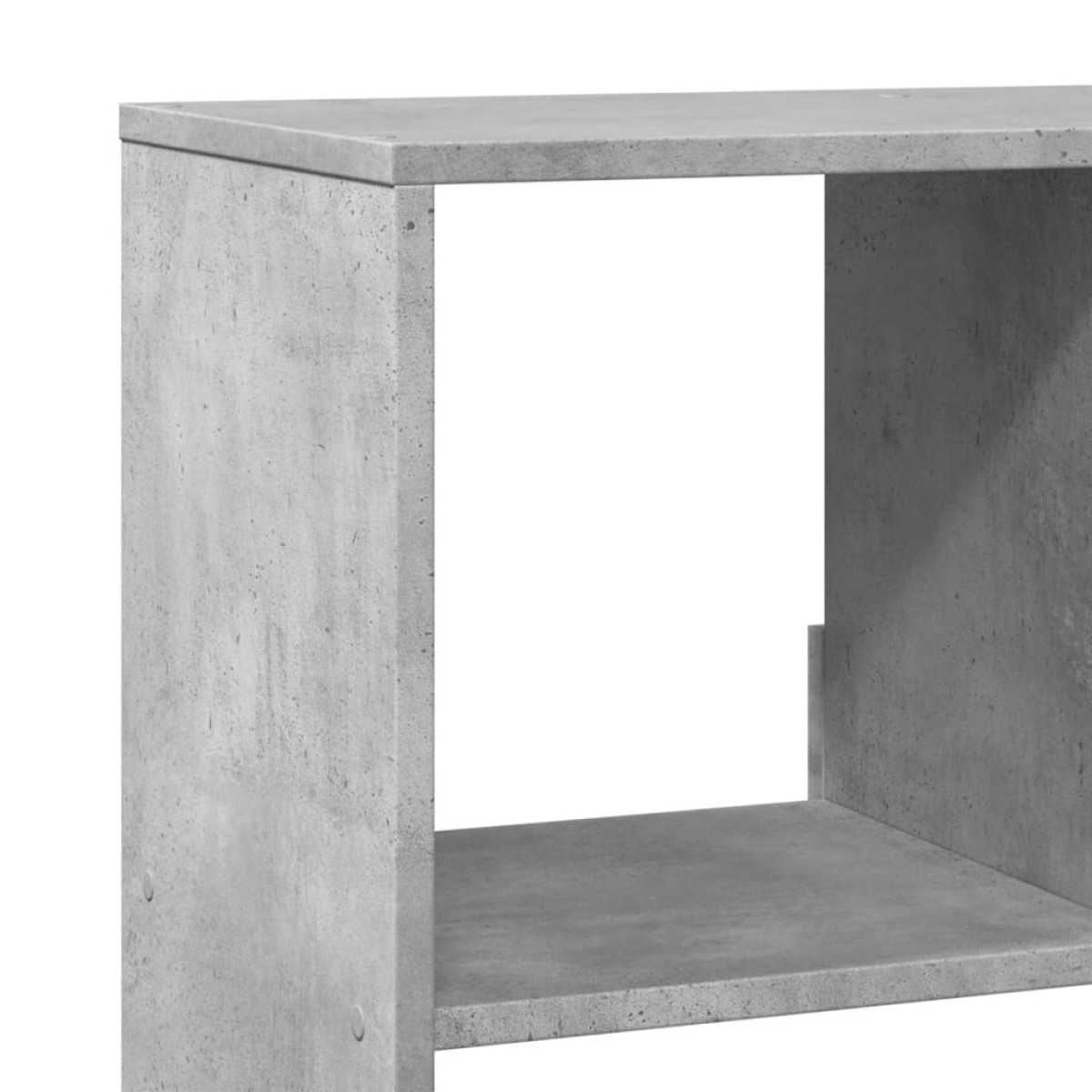 vidaXL Βιβλιοθήκη Γκρι Σκυροδέματος 100x33x156,5 εκ. Επεξεργ. Ξύλο