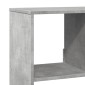 vidaXL Βιβλιοθήκη Γκρι Σκυροδέματος 100x33x156,5 εκ. Επεξεργ. Ξύλο