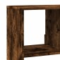 vidaXL Βιβλιοθήκη Καπνιστή Δρυς 100x33x156,5εκ. από Επεξεργασμένο Ξύλο