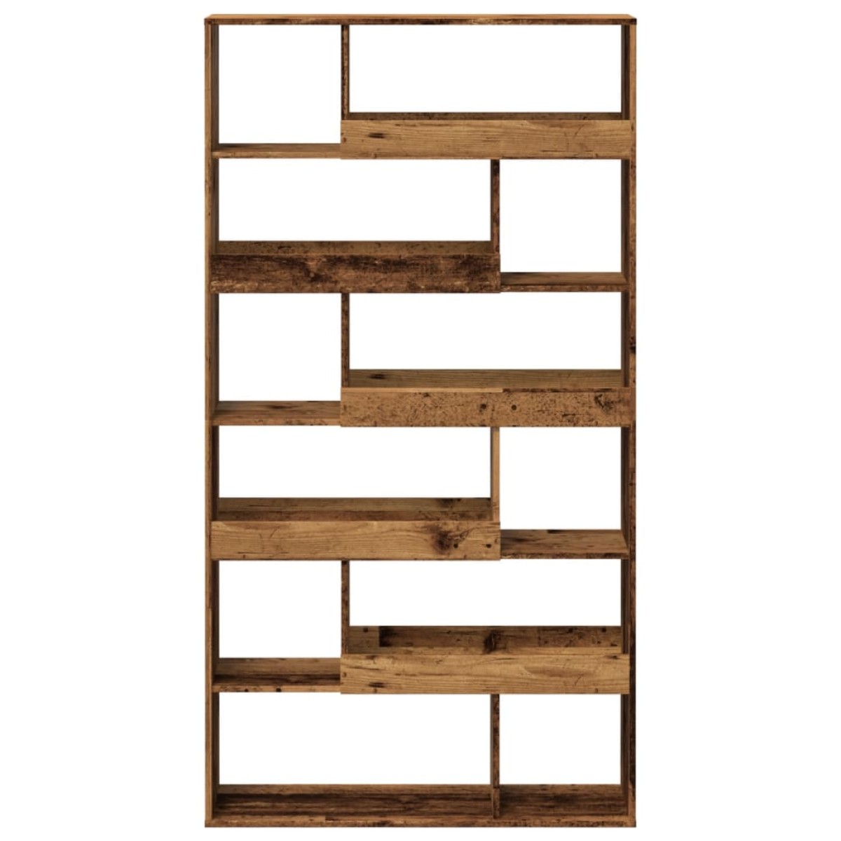 vidaXL Βιβλιοθήκη Όψη Παλαιού Ξύλου 100x33x187,5εκ. Επεξεργασμένο Ξύλο