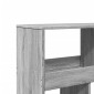 vidaXL Βιβλιοθήκη Γκρι Sonoma 100x33x125,5 εκ. από Επεξεργασμένο Ξύλο