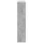 vidaXL Βιβλιοθήκη Γκρι Σκυροδέματος 100x33x156,5εκ. Επεξεργ. Ξύλο