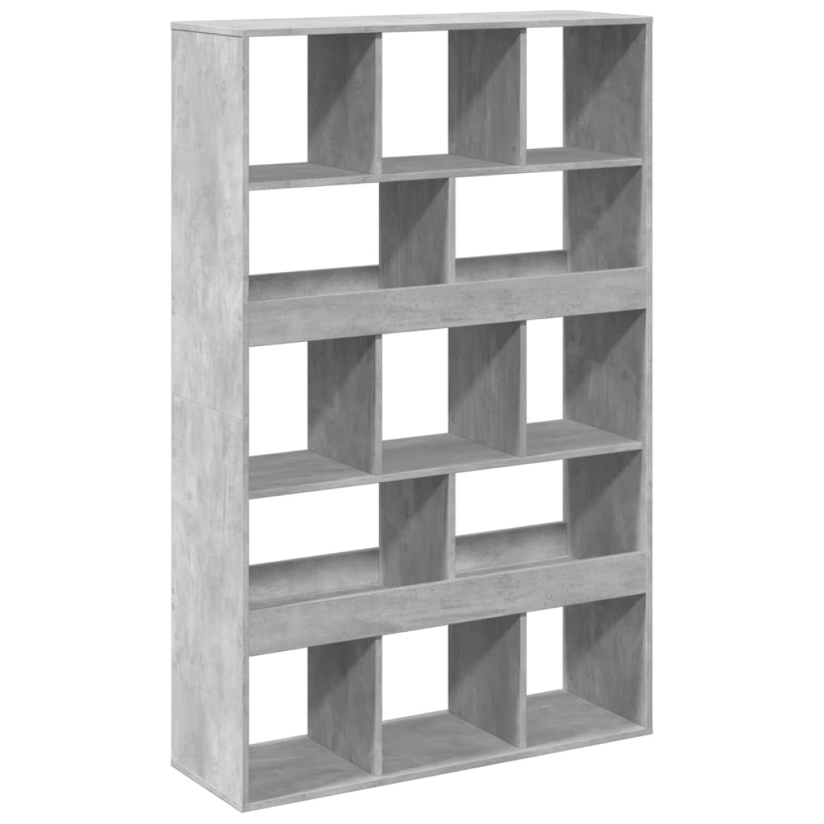 vidaXL Βιβλιοθήκη Γκρι Σκυροδέματος 100x33x156,5εκ. Επεξεργ. Ξύλο
