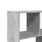 vidaXL Βιβλιοθήκη Γκρι Σκυροδέματος 100x33x156,5εκ. Επεξεργ. Ξύλο