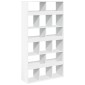 vidaXL Βιβλιοθήκη Λευκή 100x33x187,5 εκ. Επεξ. Ξύλο