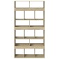 vidaXL Βιβλιοθήκη Sonoma Δρυς 100x33x187,5 εκ. από Επεξεργασμένο Ξύλο
