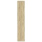 vidaXL Βιβλιοθήκη Sonoma Δρυς 100x33x187,5 εκ. από Επεξεργασμένο Ξύλο