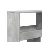 vidaXL Βιβλιοθήκη Γκρι Σκυροδέματος 100x33x187,5 εκ. Επεξεργ. Ξύλο