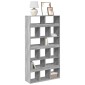 vidaXL Βιβλιοθήκη Γκρι Sonoma 100x33x187,5 εκ. από Επεξεργ. Ξύλο