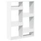 vidaXL Βιβλιοθήκη Λευκή 100x33x135 εκ. από Επεξεργασμένο Ξύλο