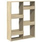vidaXL Βιβλιοθήκη Sonoma Δρυς 100x33x135 εκ. από Επεξεργασμένο Ξύλο