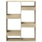 vidaXL Βιβλιοθήκη Sonoma Δρυς 100x33x135 εκ. από Επεξεργασμένο Ξύλο