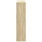 vidaXL Βιβλιοθήκη Sonoma Δρυς 100x33x135 εκ. από Επεξεργασμένο Ξύλο