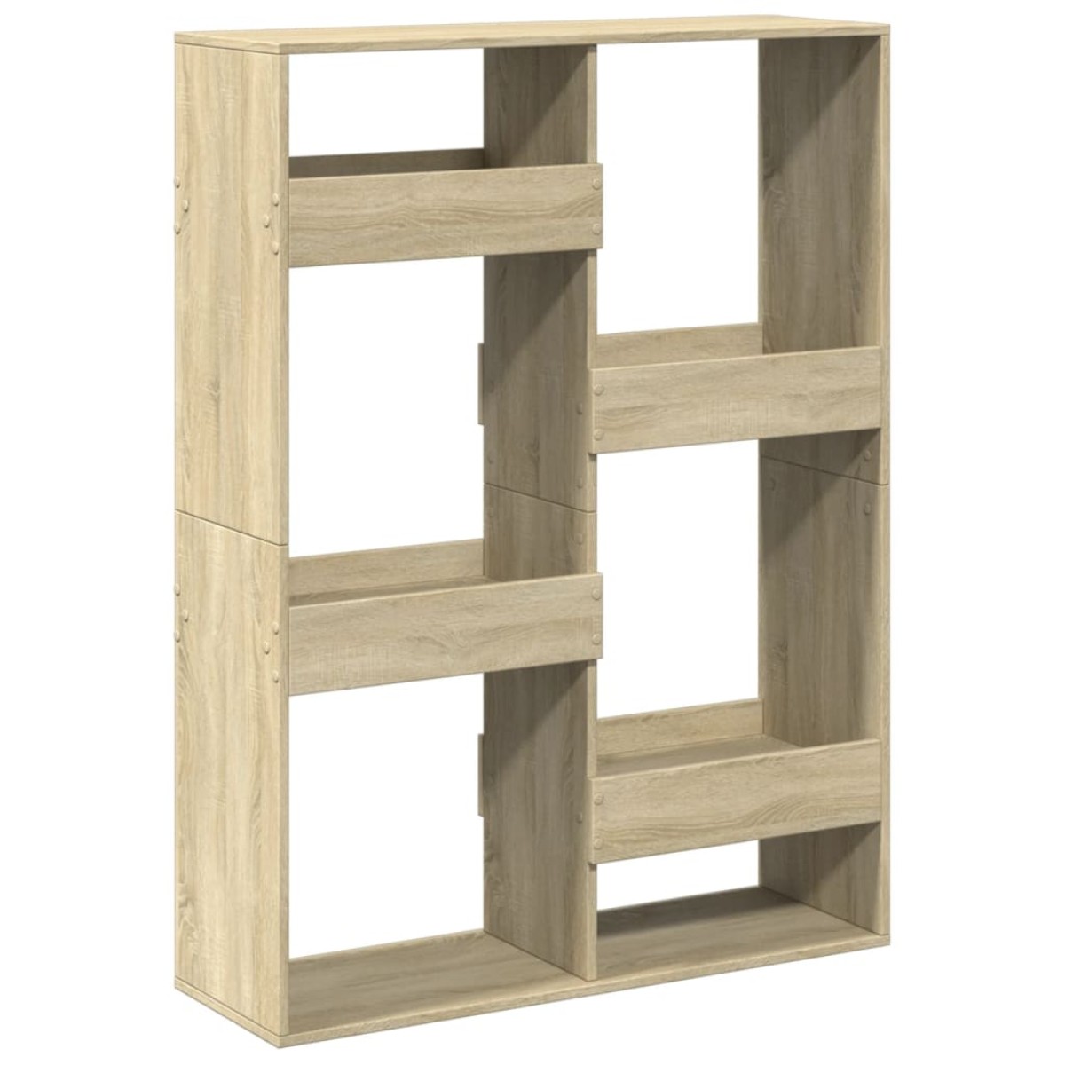 vidaXL Βιβλιοθήκη Sonoma Δρυς 100x33x135 εκ. από Επεξεργασμένο Ξύλο