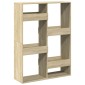 vidaXL Βιβλιοθήκη Sonoma Δρυς 100x33x135 εκ. από Επεξεργασμένο Ξύλο