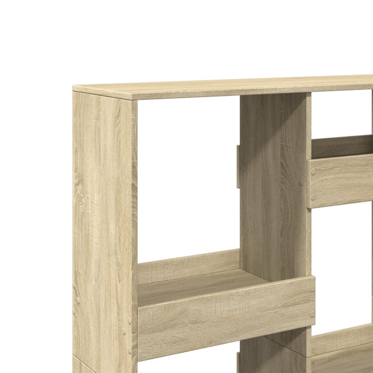 vidaXL Βιβλιοθήκη Sonoma Δρυς 100x33x135 εκ. από Επεξεργασμένο Ξύλο