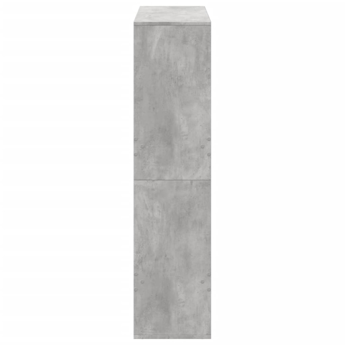 vidaXL Βιβλιοθήκη Γκρι Σκυροδέματος 100x33x135 εκ. Επεξεργ. Ξύλο