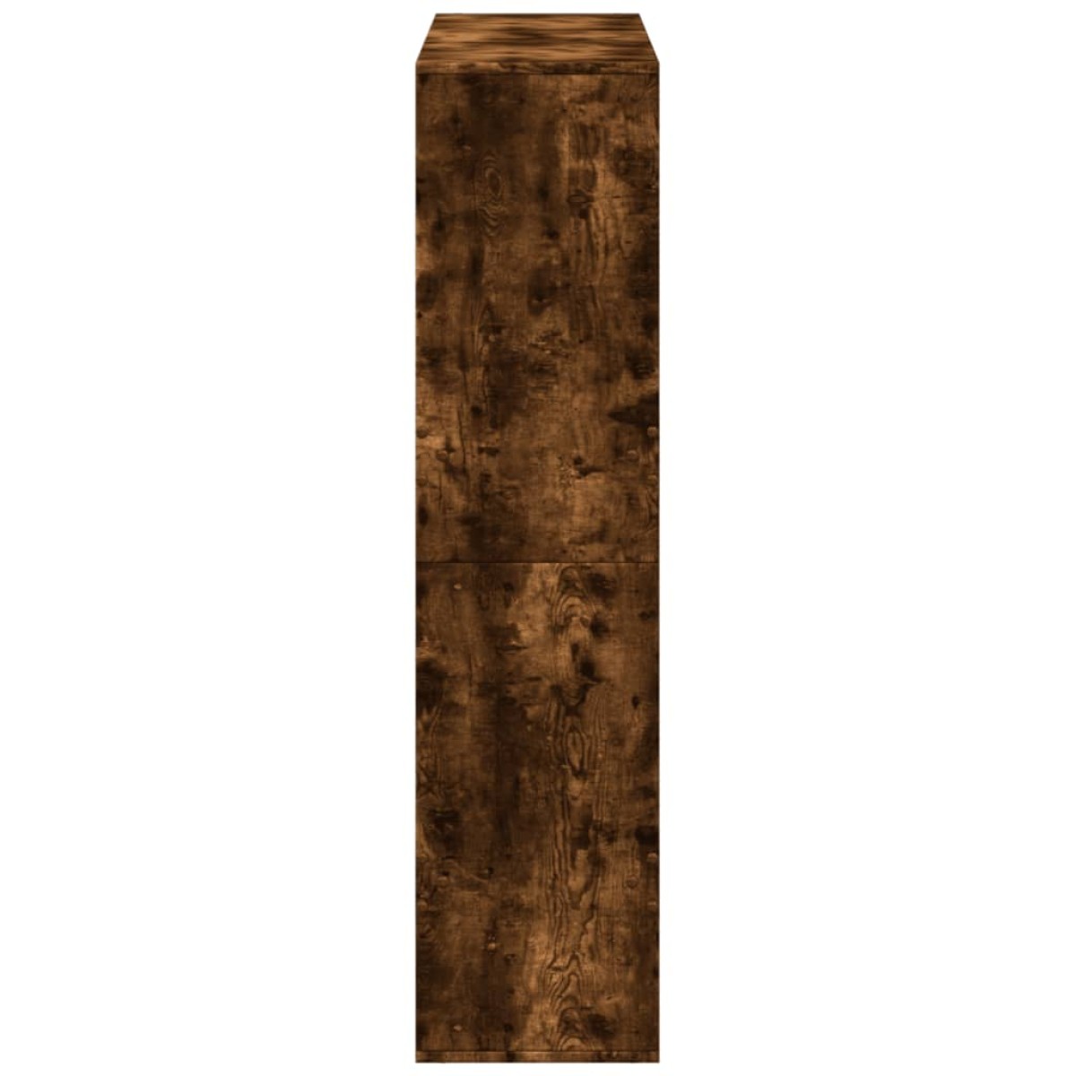 vidaXL Βιβλιοθήκη Καπνιστή Δρυς 100x33x135 εκ. από Επεξεργασμένο Ξύλο