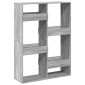vidaXL Βιβλιοθήκη Γκρι Sonoma 100x33x135 εκ. από Επεξεργασμένο Ξύλο