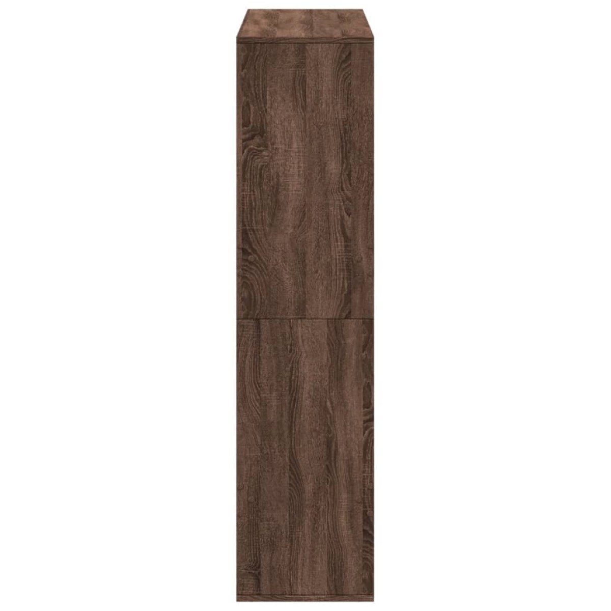 vidaXL Βιβλιοθήκη Καφέ Δρυς 100x33x135 εκ. από Επεξεργασμένο Ξύλο