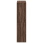 vidaXL Βιβλιοθήκη Καφέ Δρυς 100x33x135 εκ. από Επεξεργασμένο Ξύλο