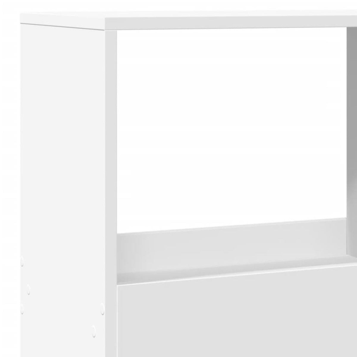 vidaXL Βιβλιοθήκη Λευκή 100x33x155,5 εκ. από Επεξεργασμένο Ξύλο