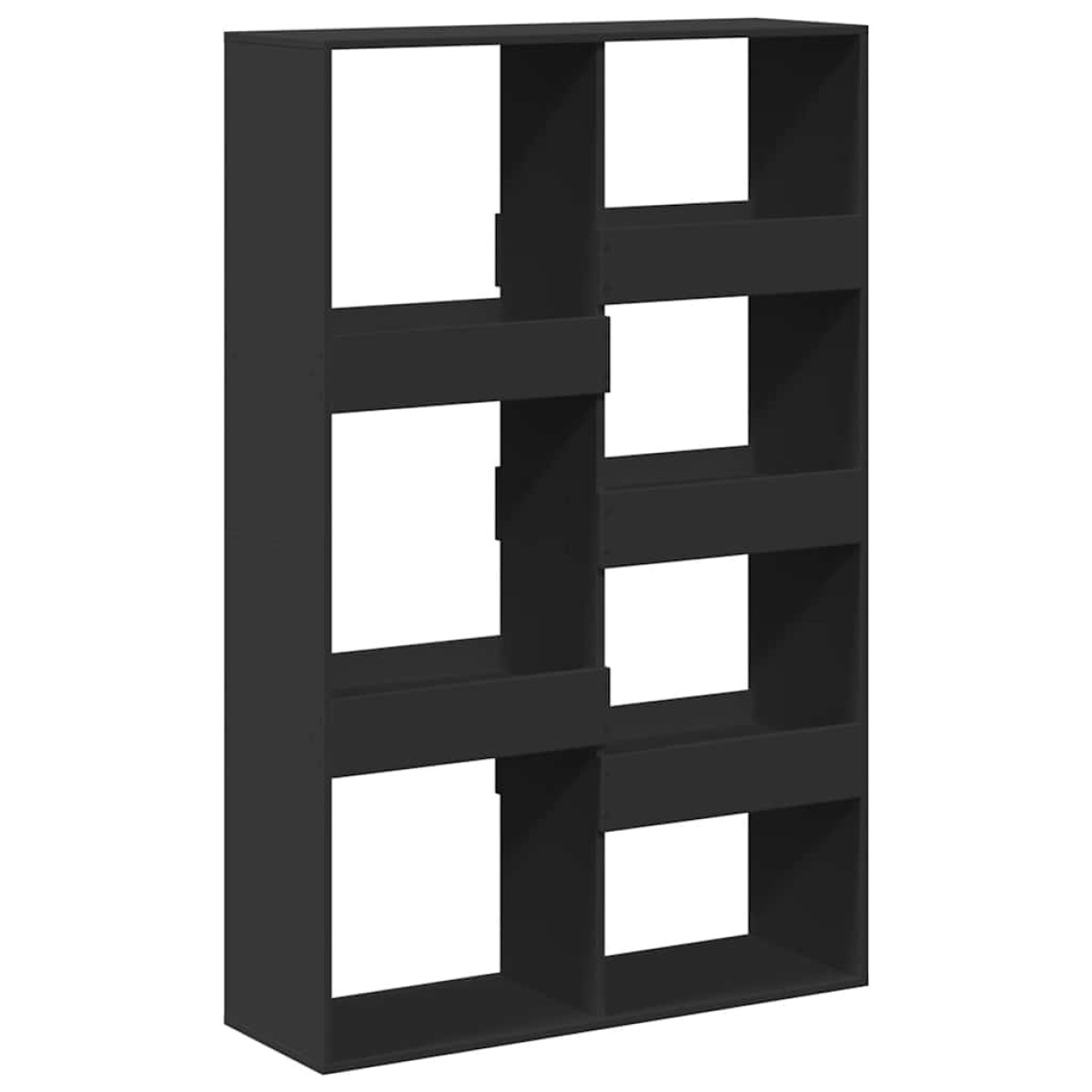 vidaXL Βιβλιοθήκη Μαύρη 100x33x155,5 εκ. από Επεξεργασμένο Ξύλο