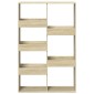vidaXL Βιβλιοθήκη Sonoma Δρυς 100x33x155,5 εκ. από Επεξεργασμένο Ξύλο