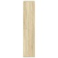 vidaXL Βιβλιοθήκη Sonoma Δρυς 100x33x155,5 εκ. από Επεξεργασμένο Ξύλο