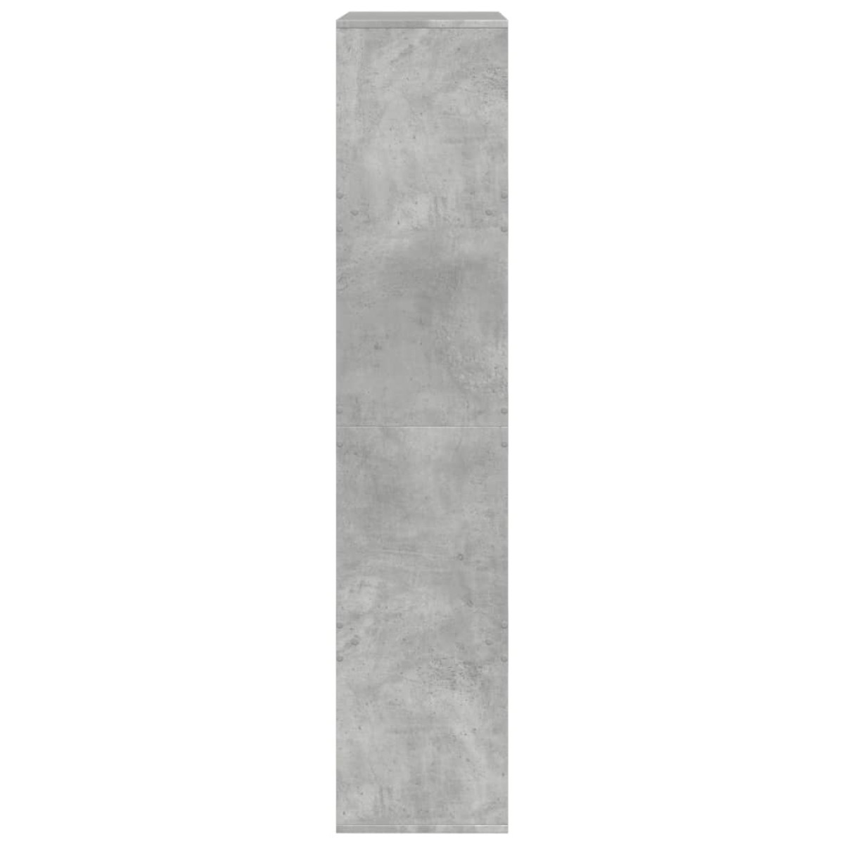 vidaXL Βιβλιοθήκη Γκρι Σκυροδέματος 100x33x155,5 εκ. Επεξεργ. Ξύλο