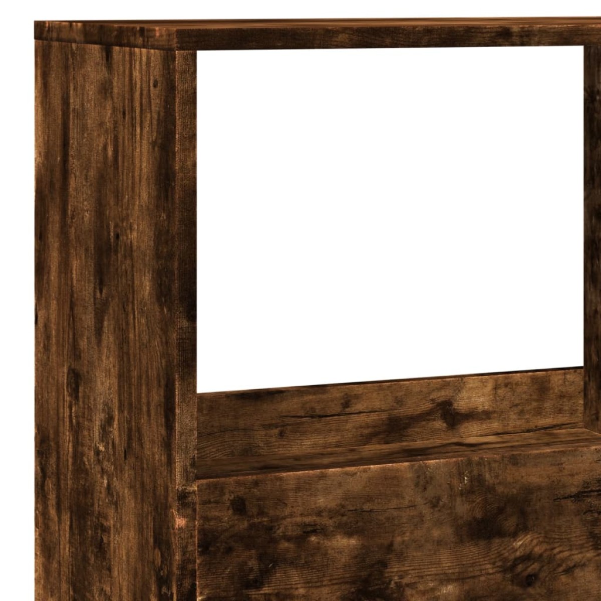 vidaXL Βιβλιοθήκη Καπνιστή Δρυς 100x33x155,5 εκ. Επεξεργασμένο Ξύλο