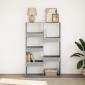 vidaXL Βιβλιοθήκη Γκρι Sonoma 100x33x155,5 εκ. από Επεξεργ. Ξύλο