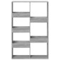 vidaXL Βιβλιοθήκη Γκρι Sonoma 100x33x155,5 εκ. από Επεξεργ. Ξύλο