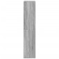 vidaXL Βιβλιοθήκη Γκρι Sonoma 100x33x155,5 εκ. από Επεξεργ. Ξύλο