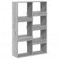vidaXL Βιβλιοθήκη Γκρι Sonoma 100x33x155,5 εκ. από Επεξεργ. Ξύλο