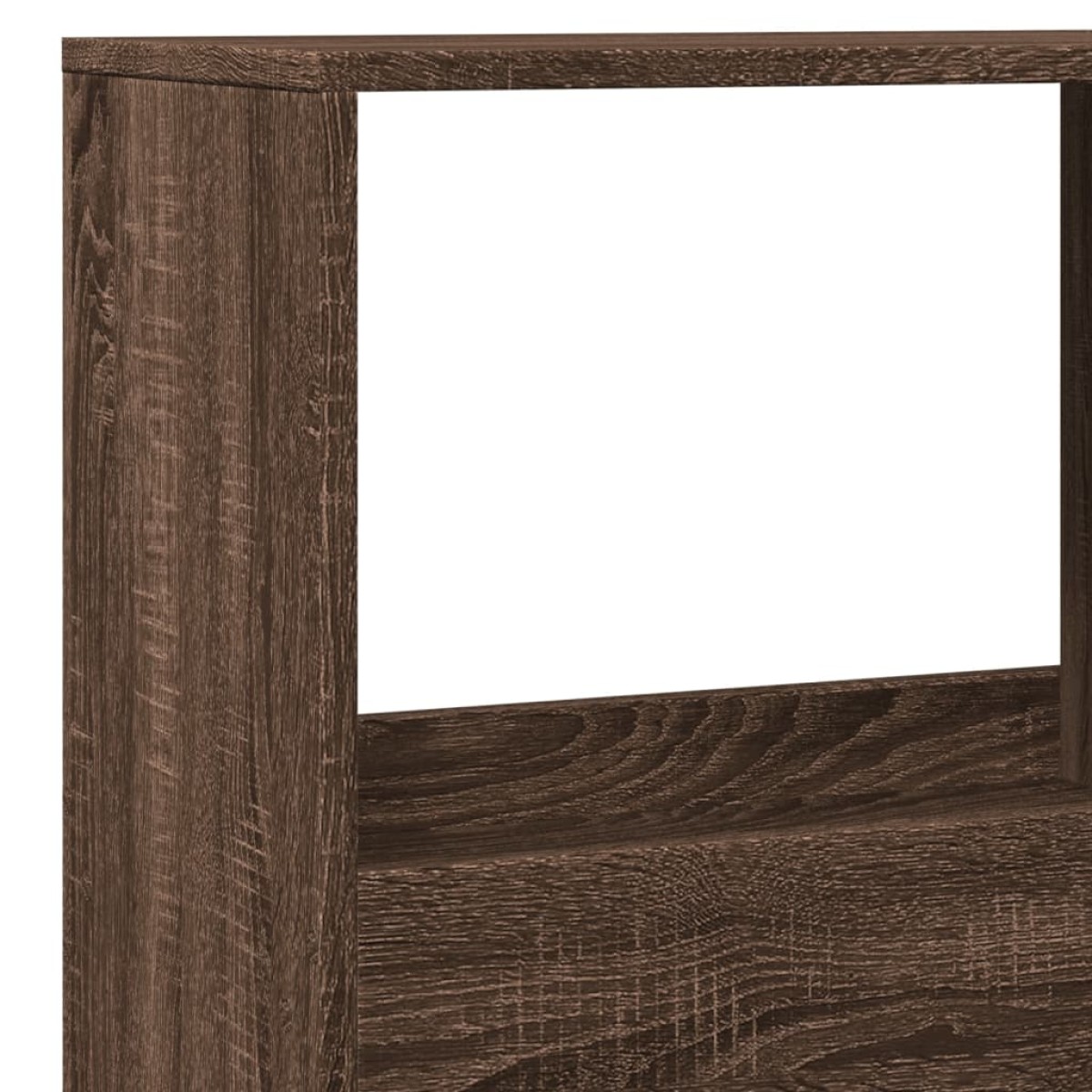 vidaXL Βιβλιοθήκη Καφέ Δρυς 100x33x155,5 εκ. από Επεξεργασμένο Ξύλο