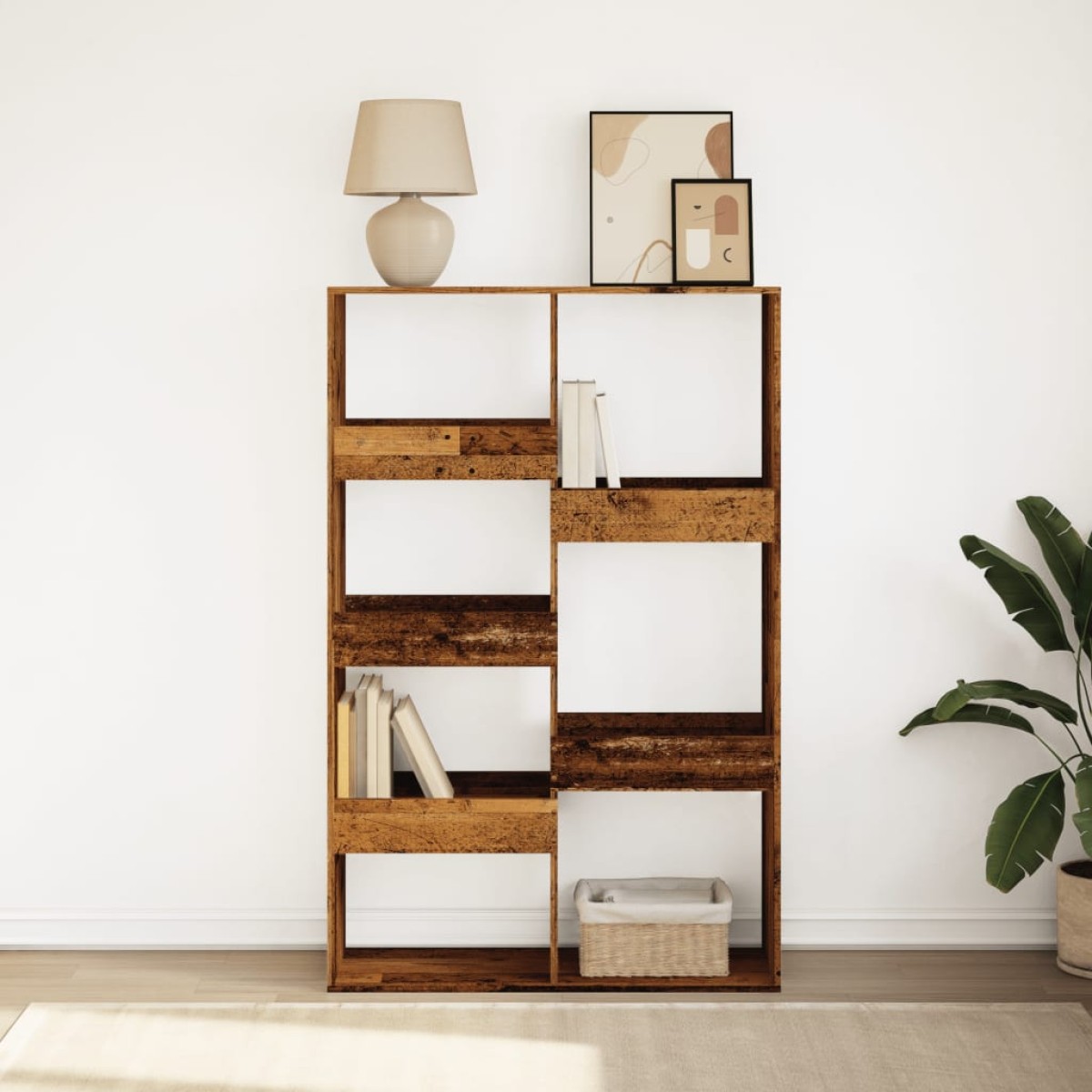 vidaXL Βιβλιοθήκη Όψη Παλαιού Ξύλου 100x33x155,5 εκ. ΕπΞύλο Ξύλο