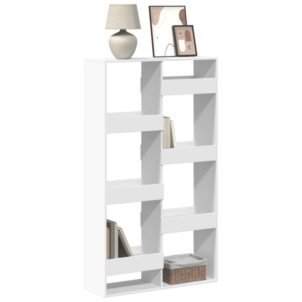 vidaXL Βιβλιοθήκη Λευκή 100x33x175 εκ. από Επεξεργασμένο Ξύλο