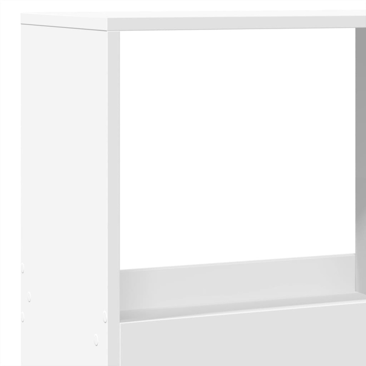 vidaXL Βιβλιοθήκη Λευκή 100x33x175 εκ. από Επεξεργασμένο Ξύλο