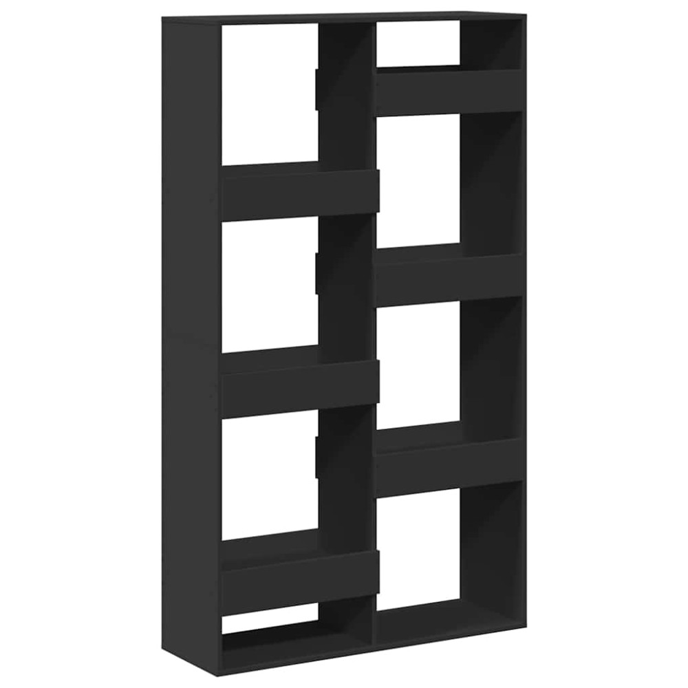 vidaXL Βιβλιοθήκη Μαύρη 100x33x175 εκ. από Επεξεργασμένο Ξύλο